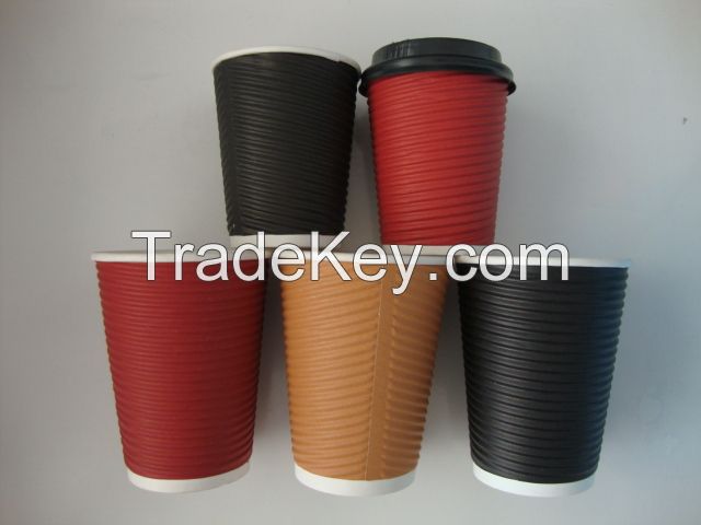 Corrugated Coffee Paper Cup 