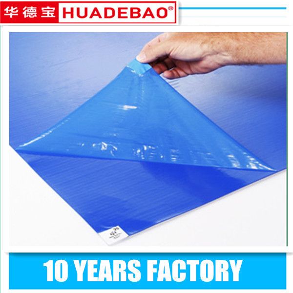 new products for 2015 24*36 blue white cleanroom sticky mat