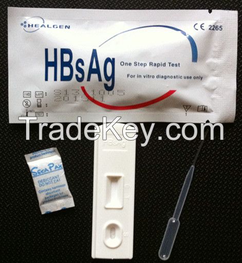 Hepatitis B Surface Antigen rapid test strip