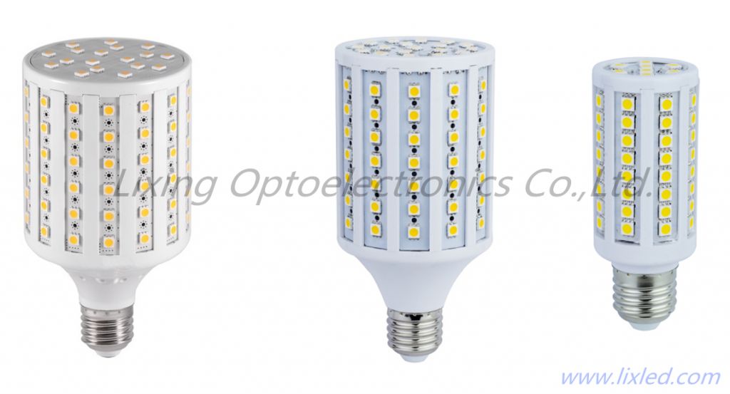 12W/17W/20W LED Corn Light E27 with CE RoHS Approval E27 Corn LED Light / SMD5050 LED Corn Lamp