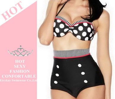 2014 New Fashion High Waist Bikini 