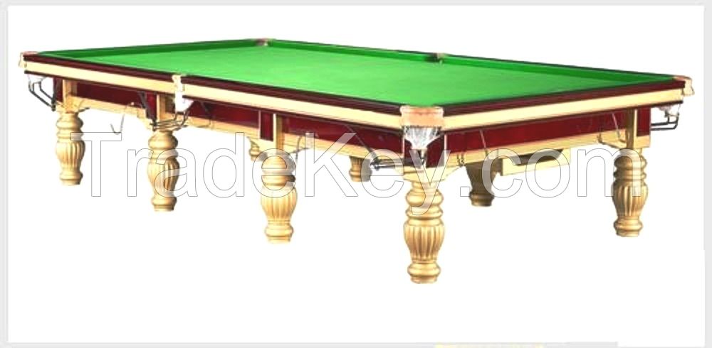 Snooker Table, Pool Table, Soccer Table, Foosball Table