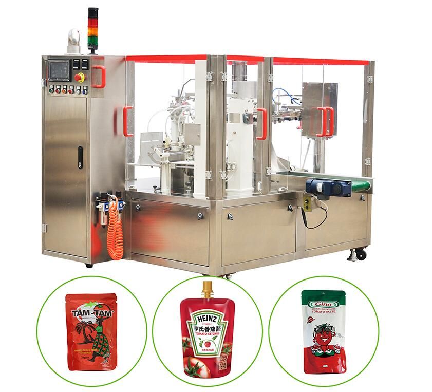 Canned Tomato Paste /Ketchup/Tomato Sauce/Sachet/Packing Machine- Turn