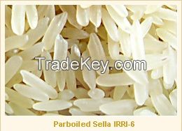 Parboiled Sella IRRI-6 Long Grain Rice