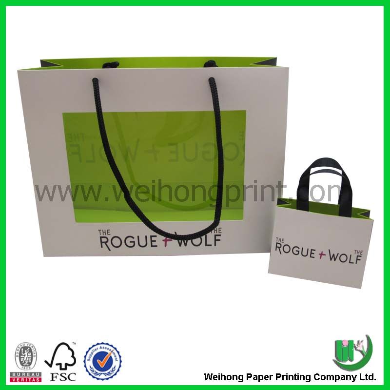Paper Bag with Handle Wholesale