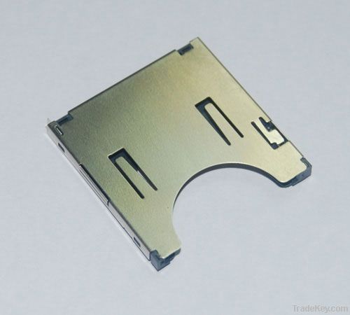 memory sd card connector, 2 to 1pin, SMD