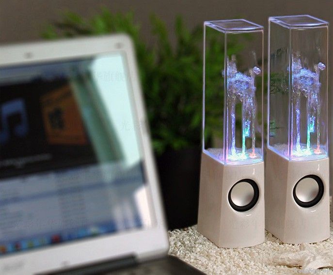 Fountain Speakers Led light Water Dance Speaker, USB Portable Computer Amplifier loudspeaker large water dancing speakers