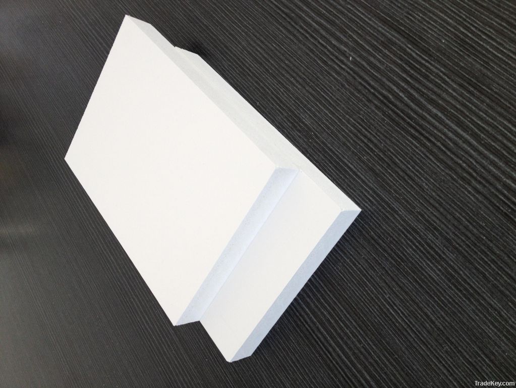 waterproof and fireproof white pvc foam board