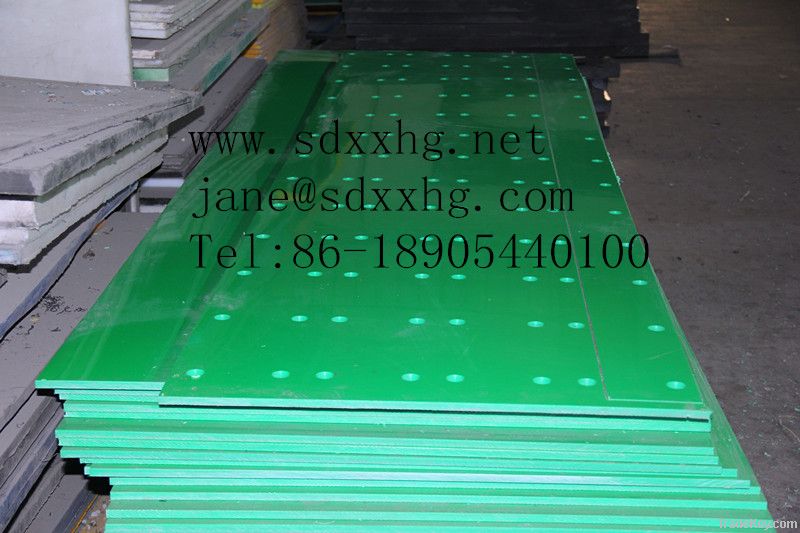 impact-, abrasion-, wear-resistant UHMWPE parts