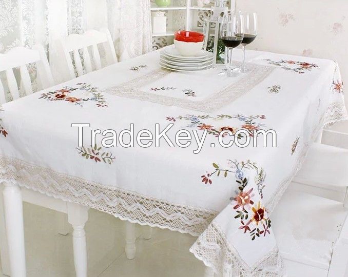 Hand Crocheted Table Cloth