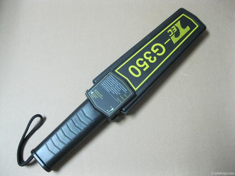 Airport handheld metal detector