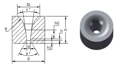 Wire drawing die