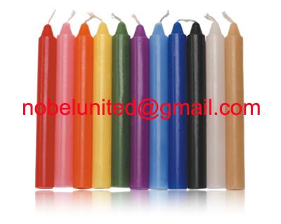 unility colored candles for africa