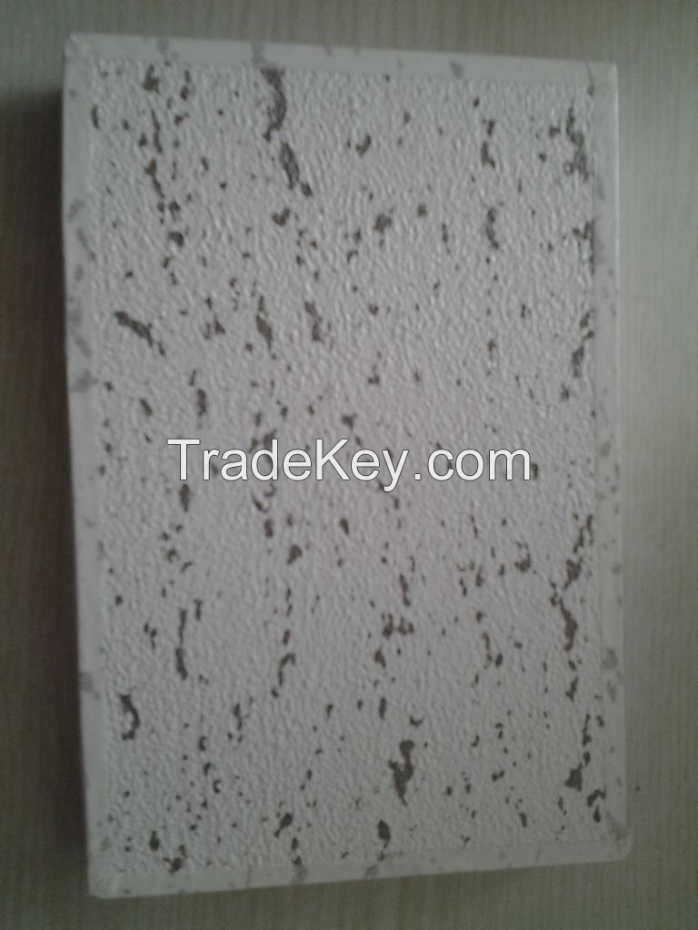 PVC gypsum ceiling tiles