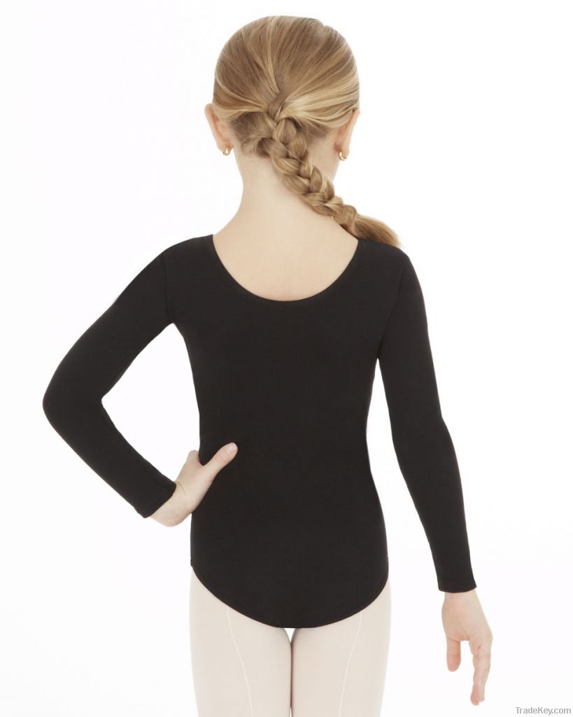 Children Long Sleeve Ballet Leotards