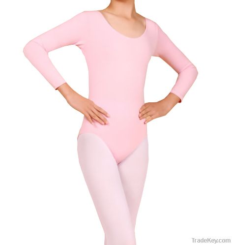 Children Long Sleeve Ballet Leotards