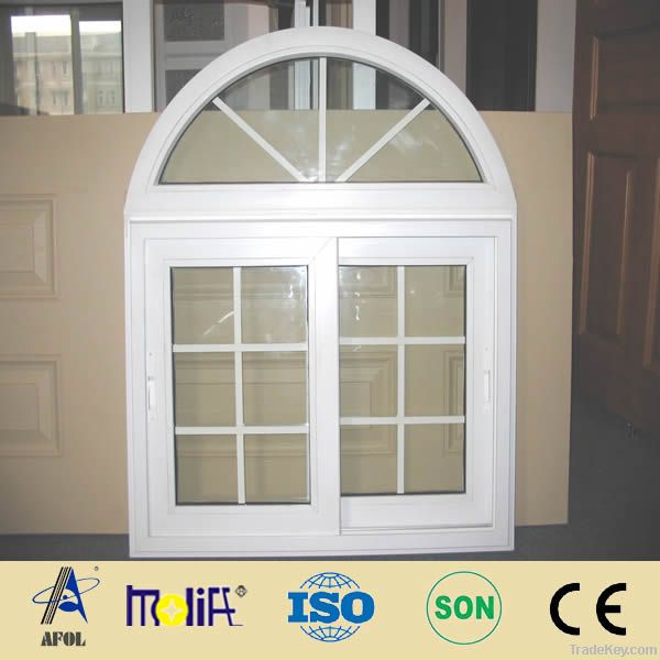 AFOL low price of pvc sliding window for home