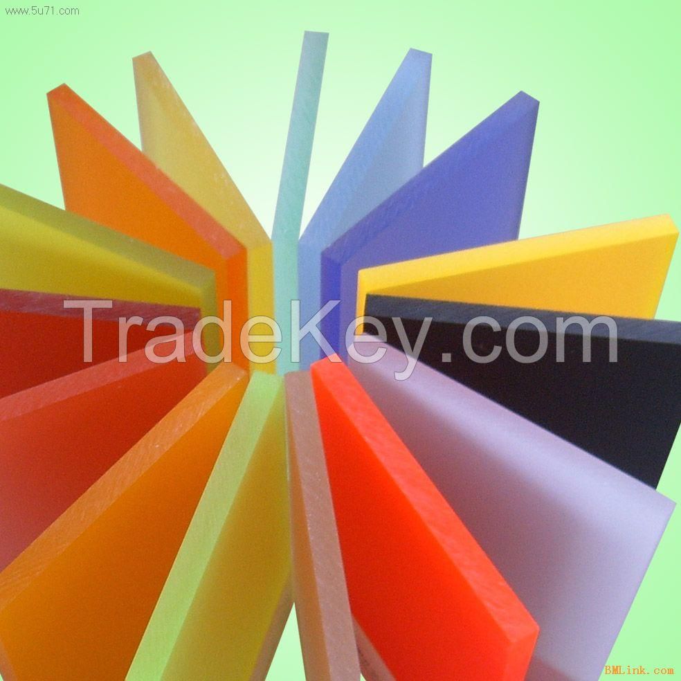 High-quality Colored Acrylic Sheet China Manufacturer 