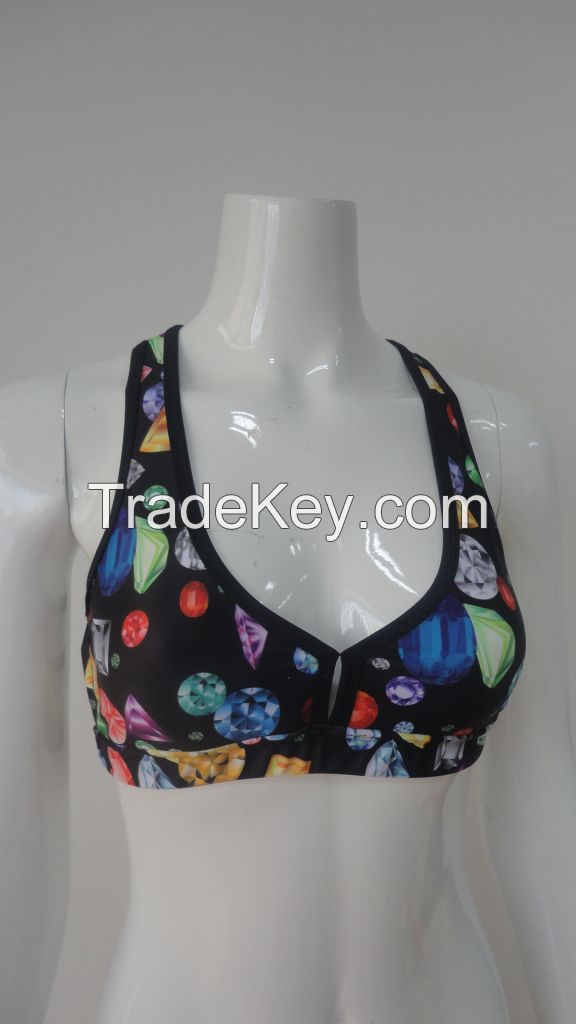 Factory  Hot Sexy Women Sport Bra, fitness wear ,