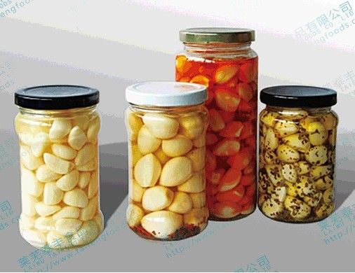 pickled garlic clove