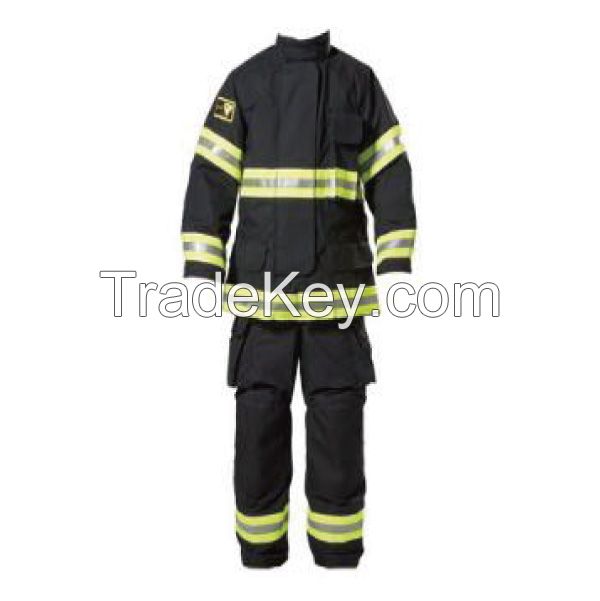 Fire fighting fireman suits, fire resistant clothing