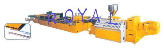 PVC/PE Wood Plastic Composite Door Board Extrusion Line