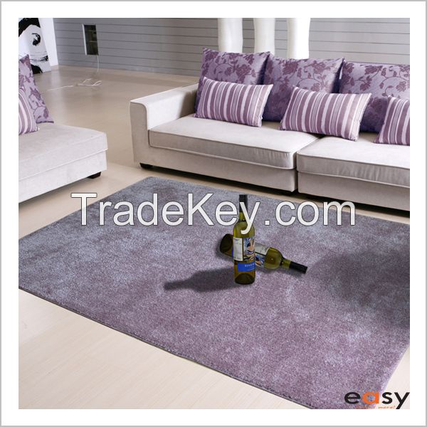 Blue block modern design teppich shag rug