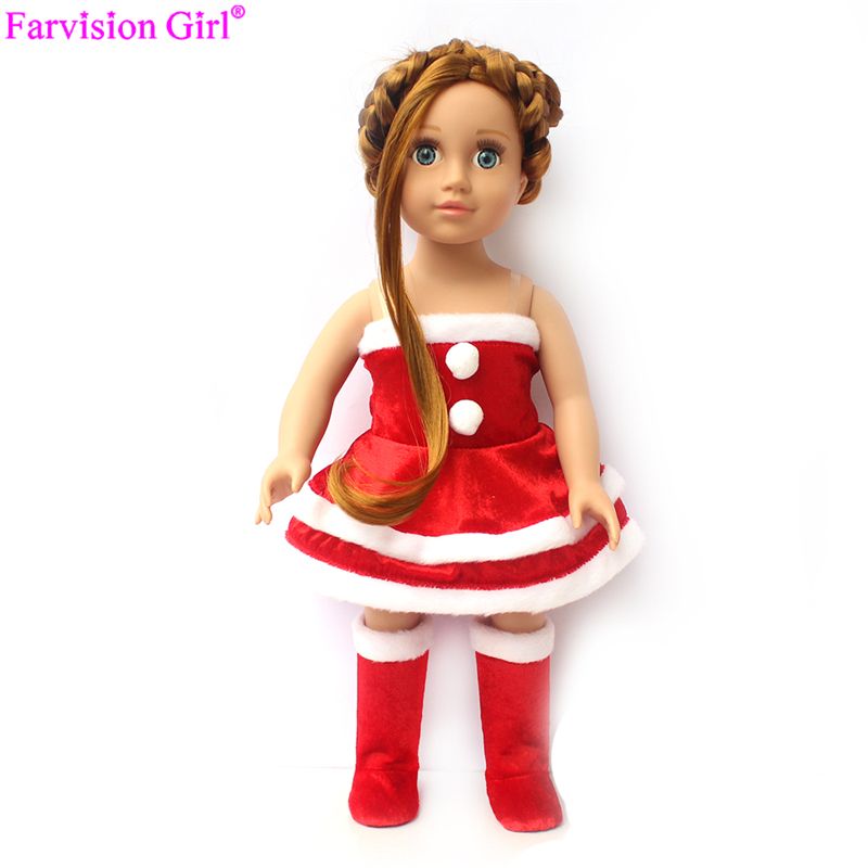 Farvision factory making vinyl doll 18 inch doll, welcome custom doll head