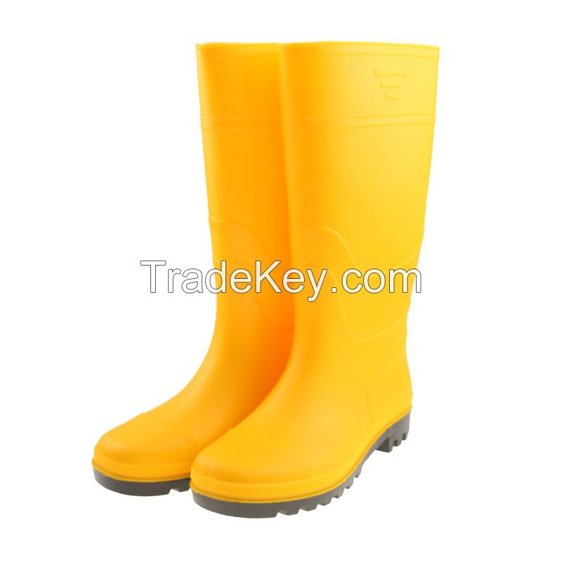 custom men women agriculture pvc rubber waterproof rain boots for work rainboot