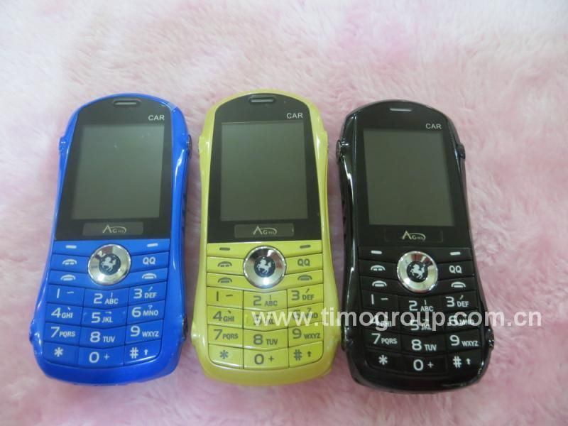 Smallest and Lightest, Hot New fashion sport car mobile phone F3