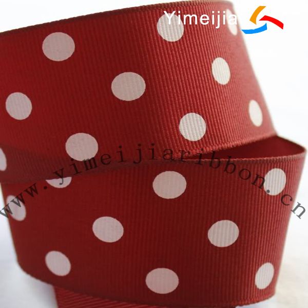 Printed Grosgrain Ribbon