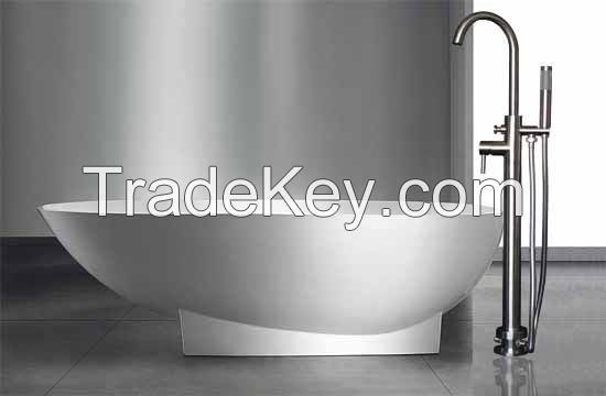 SUS304 stainless steel floor standing faucet