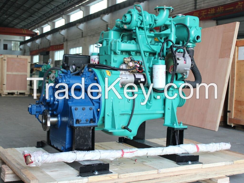 4BTA3.9-M65 1800RPM marine engine 65HP for fishing boat