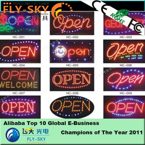 2014 best outdoor LED sign board for shop advertising(CE, ROHS, UL)