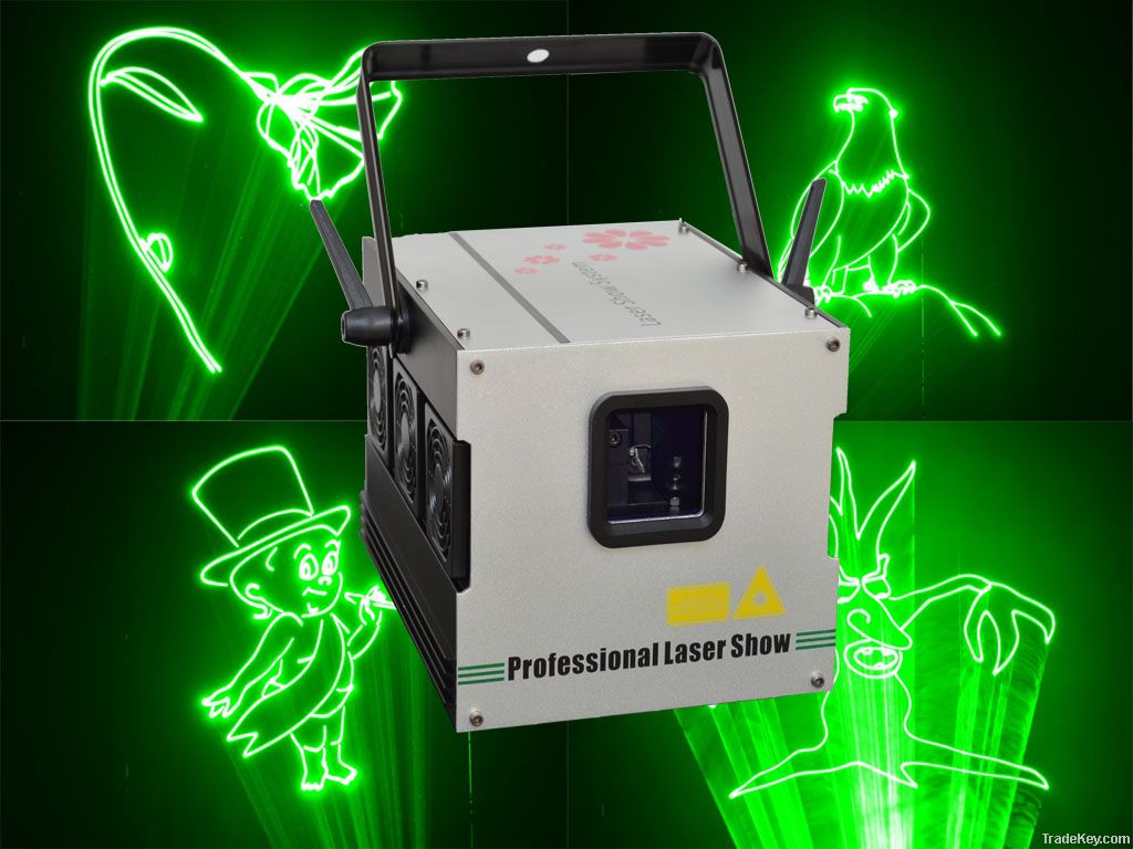 A21 400-800mW green animation laser light