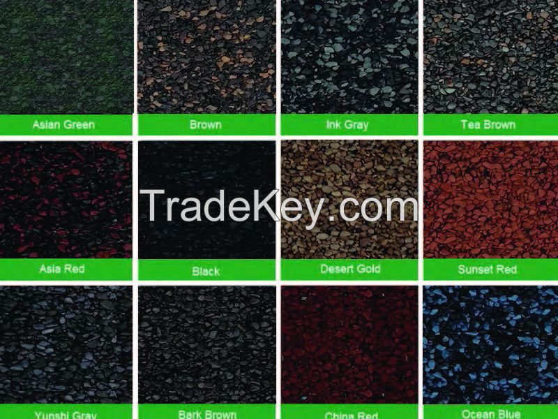 3-Tab asphalt shingle-black