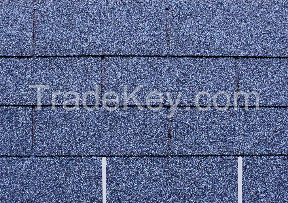 3-Tab asphalt shingle-bile sate