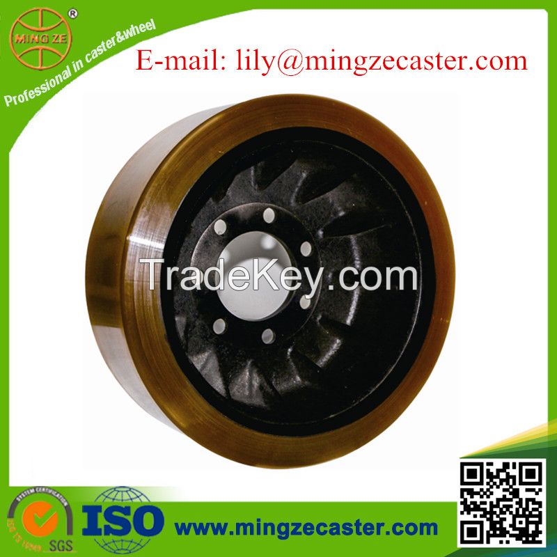 forklift wheel/ PU Pallet Truck Castors and Wheels