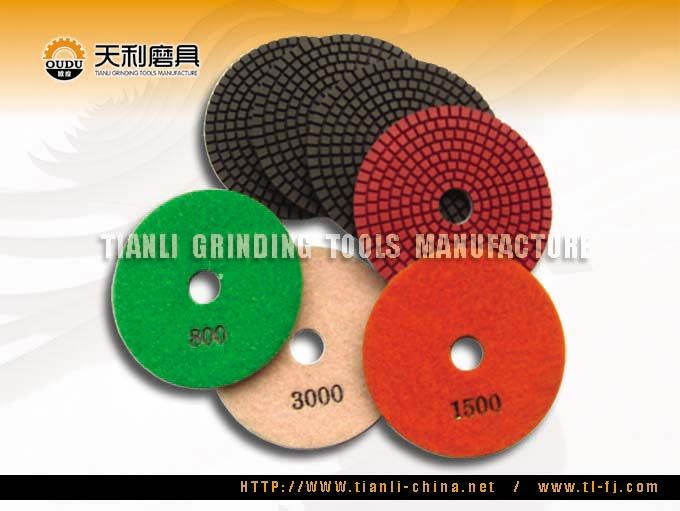 diamond polishing pad wet use for granite,marble,concrete