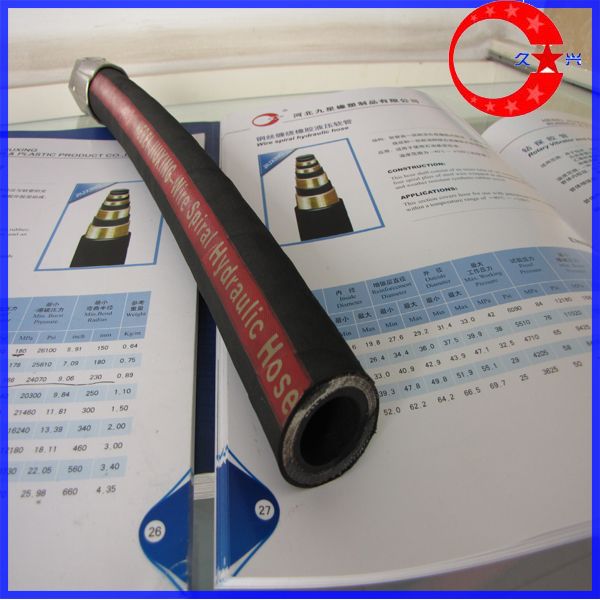 High pressure hydraulic hose pipe