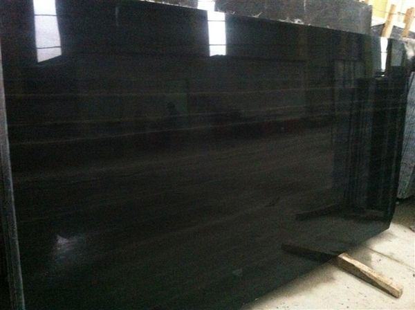 chinese Black wooden grain marble for wall