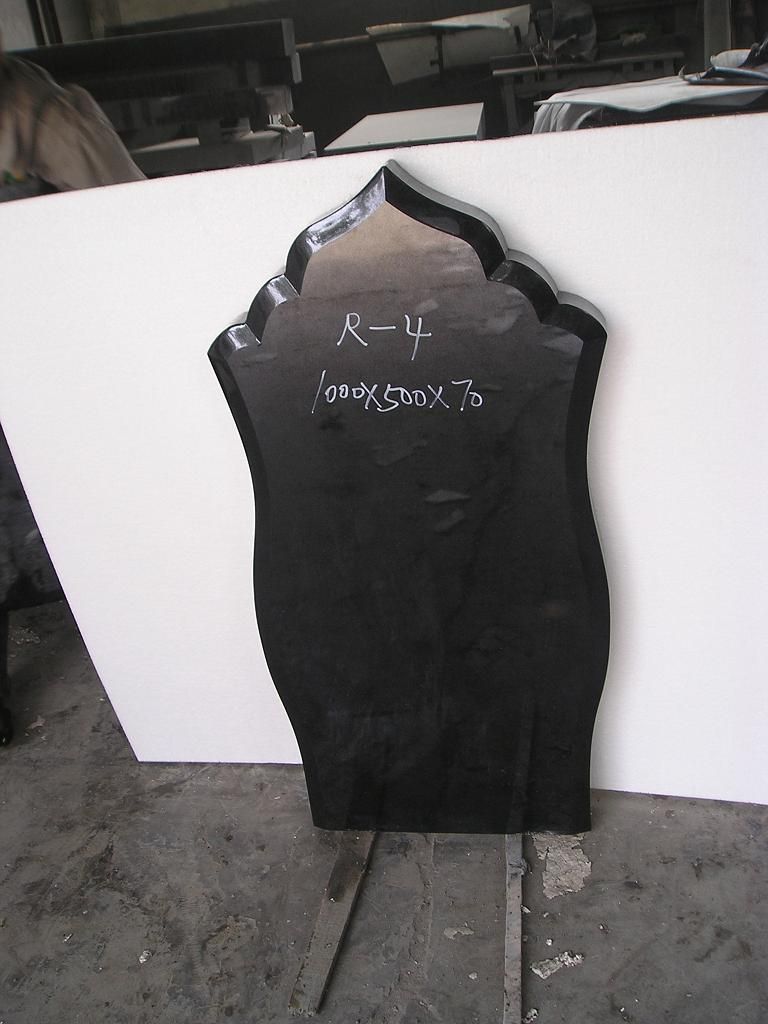 China black granite headstones