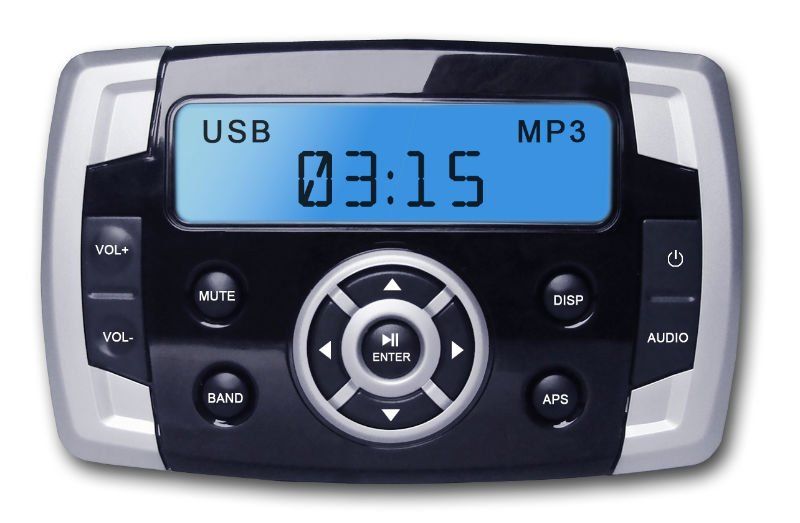 marine mp3 player with waterproof for yacht/marine/bathroom/golf cart   H-806