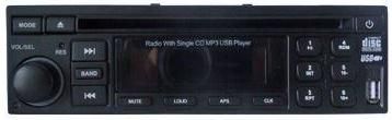 car cd player with cd/radio/MP3/USB/SD radio player for universal car