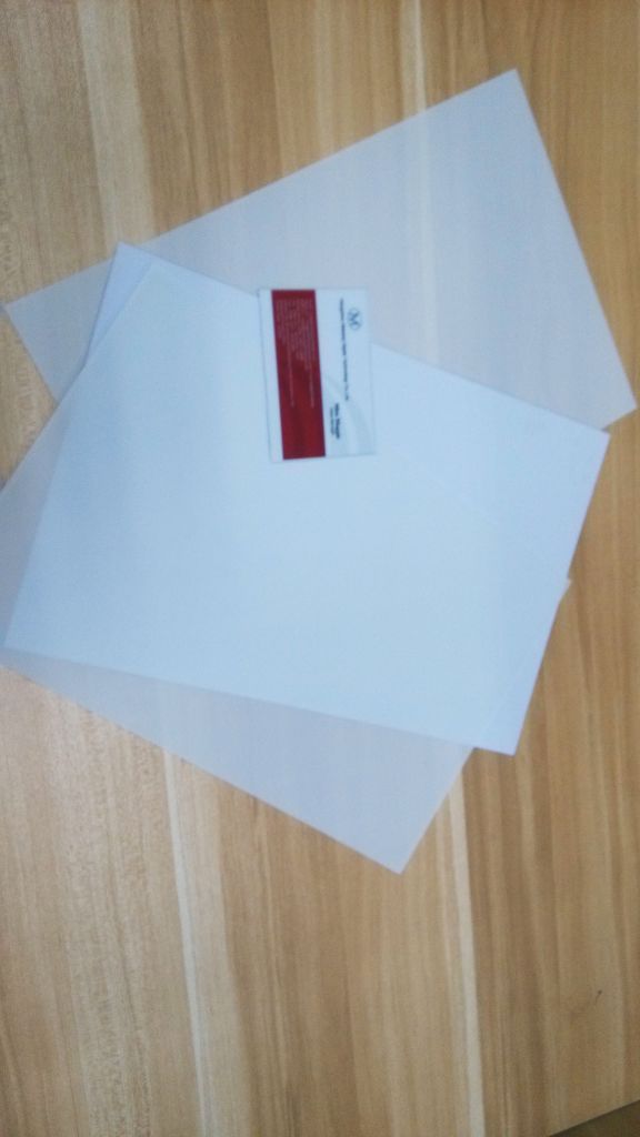 No-Laminated PVC Card Sheet(White/Silver/Gold)