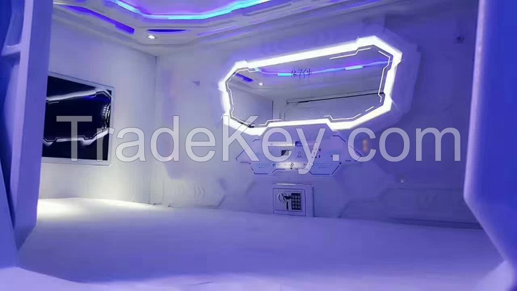 capsuel bed for hotel at home in office bedroom sleeping pods bunk bed container space capsule hotel's beds for sale