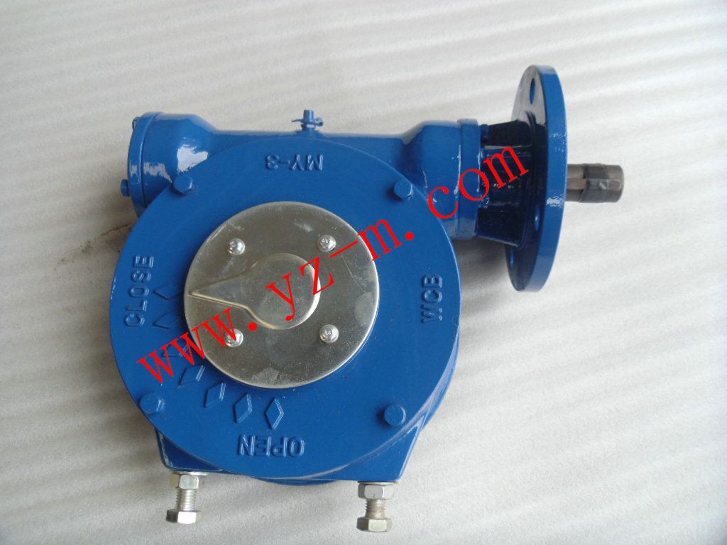 Worm gear operator, worm gear actuator, gearbox, valve actuator MY-1S-D