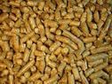 Wheat straw pellets