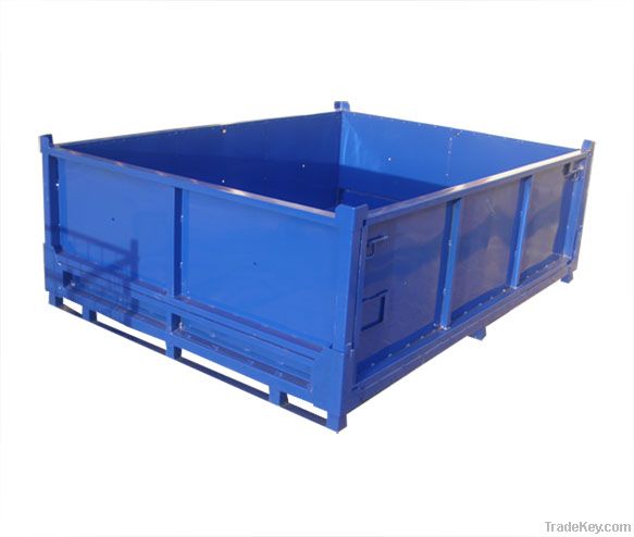 4-way steel box pallet