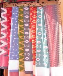 Ikat fabrics